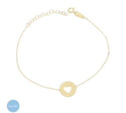 Damenarmband aus 9 kt Gelbgold GL-G21743932