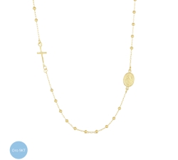 Rosenkranz-Halskette für Damen aus 9 kt Gelbgold GL-G21743914