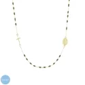 Rosenkranz-Halskette für Damen aus 9 kt Gelbgold GL-G21743938