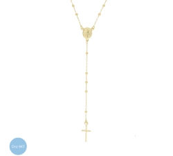 Rosenkranz-Halskette für Damen aus 9 kt Gelbgold GL-G21743915