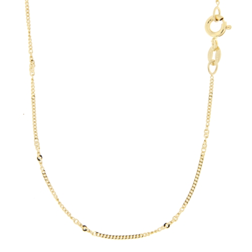 Men&#39;s Yellow Gold Necklace GL100381