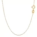 White Rose Gold Men&#39;s Necklace GL100386