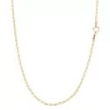 Herren-Halskette aus Weiß- und Gelbgold GL100393