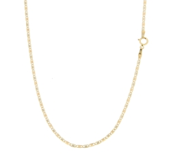 Men's Necklace in Yellow and White Gold GL100393