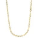 White Yellow Gold Men&#39;s Necklace GL100395