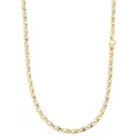 Collana Uomo Oro Giallo Bianco GL100398