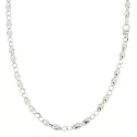 Men&#39;s White Gold Necklace GL100406