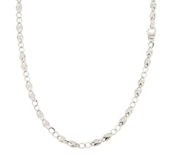 Men&#39;s White Gold Necklace GL100406