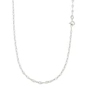 Men&#39;s White Gold Necklace GL100409