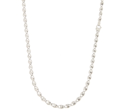 Men&#39;s White Gold Necklace GL100410