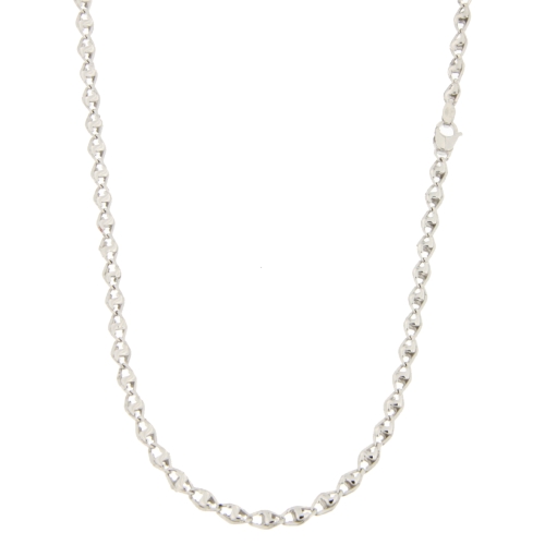 Men&#39;s White Gold Necklace GL100410