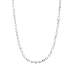 Men&#39;s White Gold Necklace GL100411