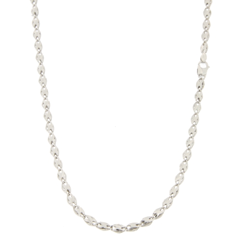 Men&#39;s White Gold Necklace GL100411