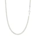 Men&#39;s White Gold Necklace GL100412