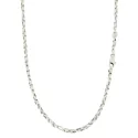 Weißgold-Halskette für Herren GL100416