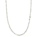 Men&#39;s White Gold Necklace GL100416