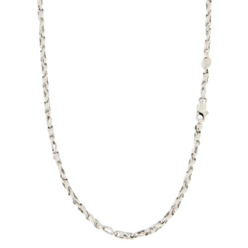 Men&#39;s White Gold Necklace GL100416