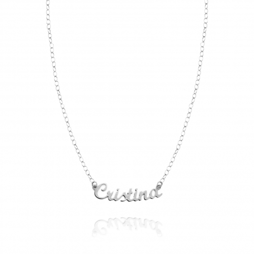 Halskette mit personalisierbarem Namen in Gold Facco Gioielli