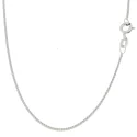 Collana Unisex Oro Bianco GL100420