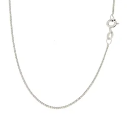 Collana Unisex Oro Bianco GL100420