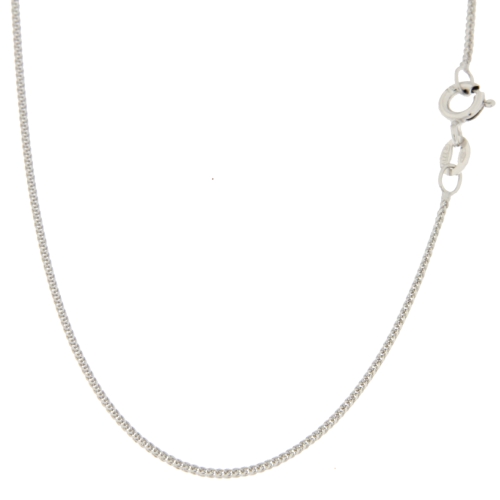 Unisex White Gold Necklace GL100420