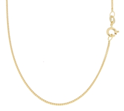 Unisex-Halskette aus Gelbgold GL100421