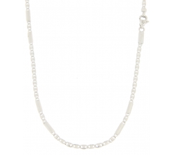 Men&#39;s White Gold Necklace GL100425