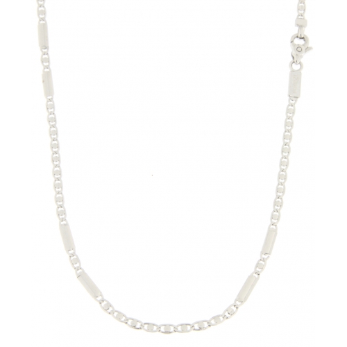 Men&#39;s White Gold Necklace GL100425