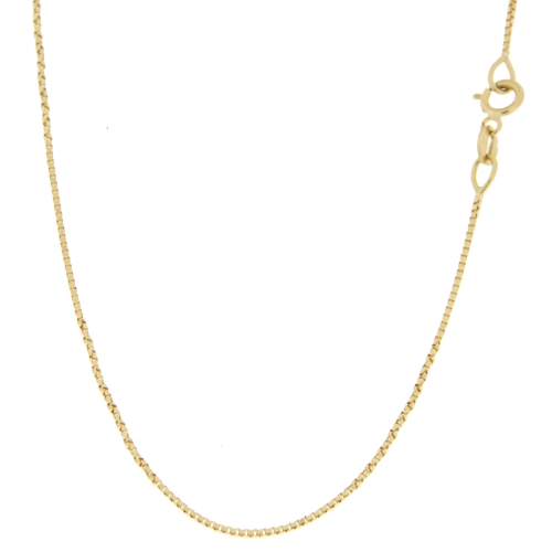 Unisex-Halskette aus Gelbgold GL100426