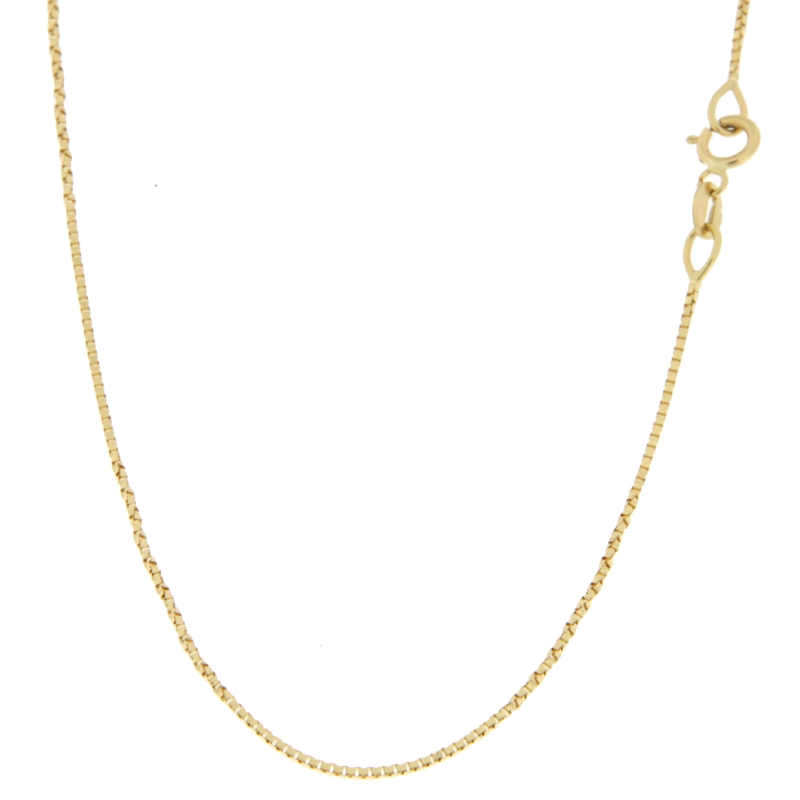 Unisex Yellow Gold Necklace GL100426 - GioielleriaLucchese.it