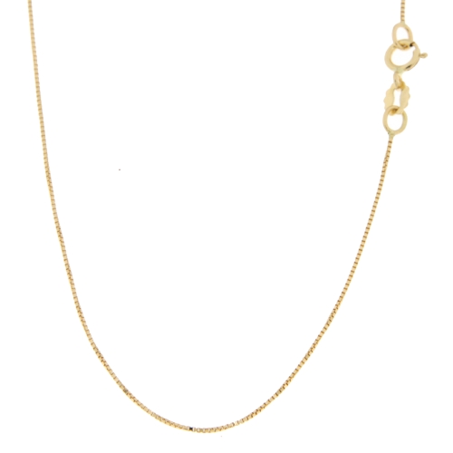 Unisex-Halskette aus Gelbgold GL100427