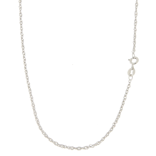 Collana Unisex Oro Bianco GL100428