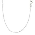 Unisex White Gold Necklace GL100429
