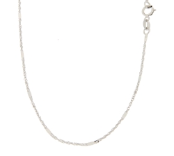 Collana Unisex Oro Bianco GL100429