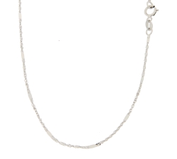 Unisex-Halskette aus Weißgold GL100429