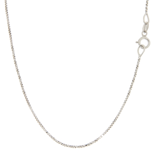 Unisex White Gold Necklace GL100430
