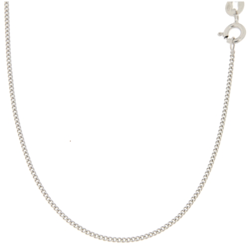 Men&#39;s White Gold Necklace GL100432