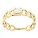 Woman Ring Yellow Gold GL100437