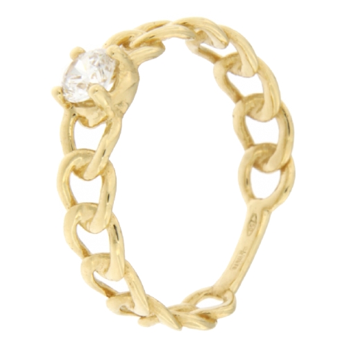 Woman Ring Yellow Gold GL100437