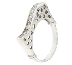 White Gold Woman Ring GL100445