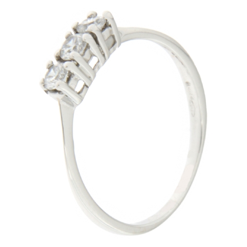 White Gold Woman Ring GL100447