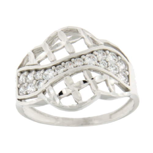 White Gold Woman Ring GL100454
