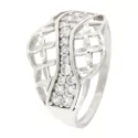 White Gold Woman Ring GL100454