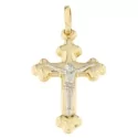 Cross Man Yellow and White Gold GL100460