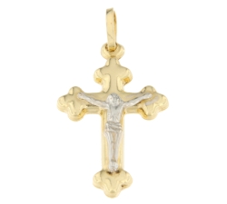 Cross Man Yellow and White Gold GL100460