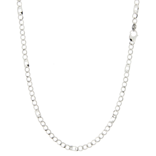 Men&#39;s White Gold Necklace GL100461