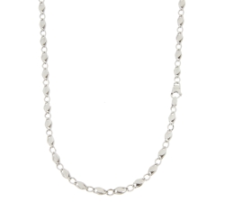 Weißgold-Halskette für Herren GL100464