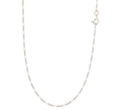 Men&#39;s White Gold Necklace GL100466