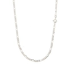 Men&#39;s White Gold Necklace GL100467