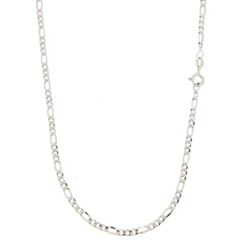 Men&#39;s White Gold Necklace GL100467